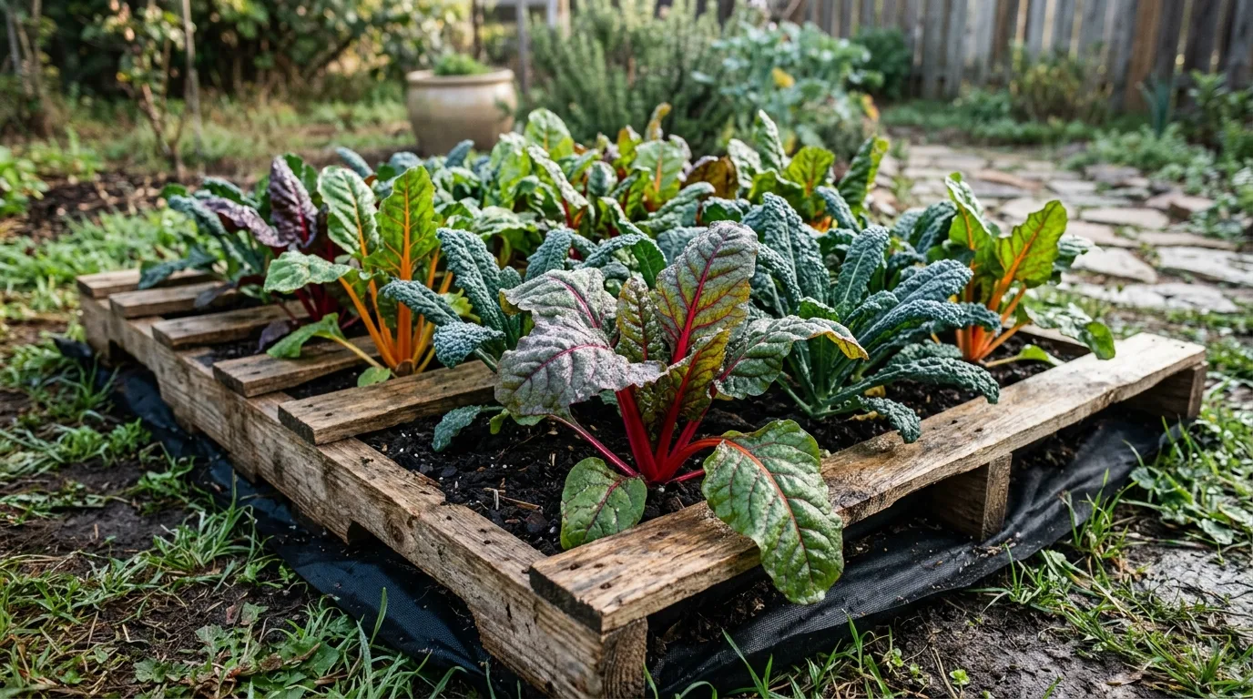 Pallet Fence-Style Planter